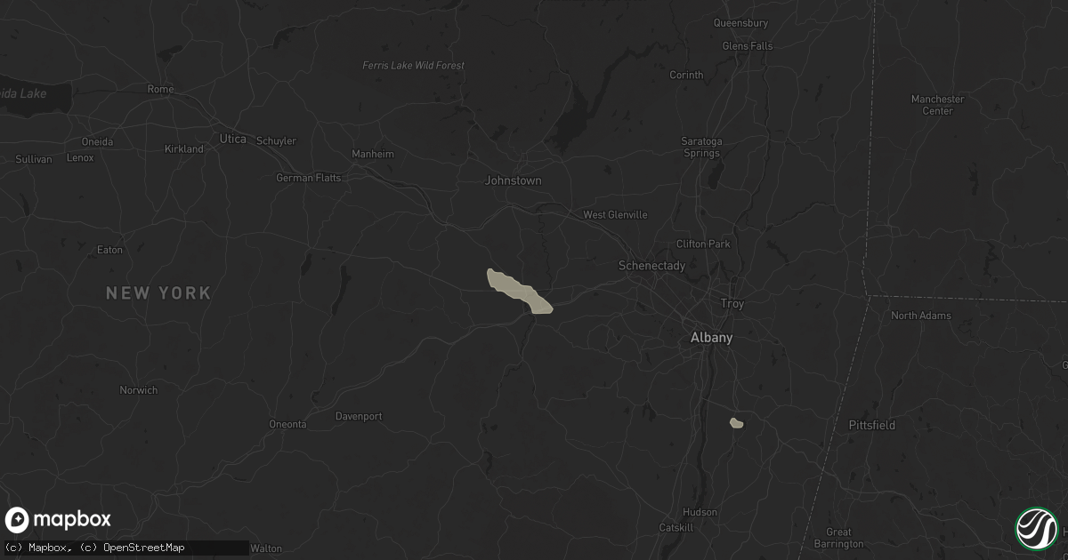 Hail map in Esperance, NY on June 22, 2024