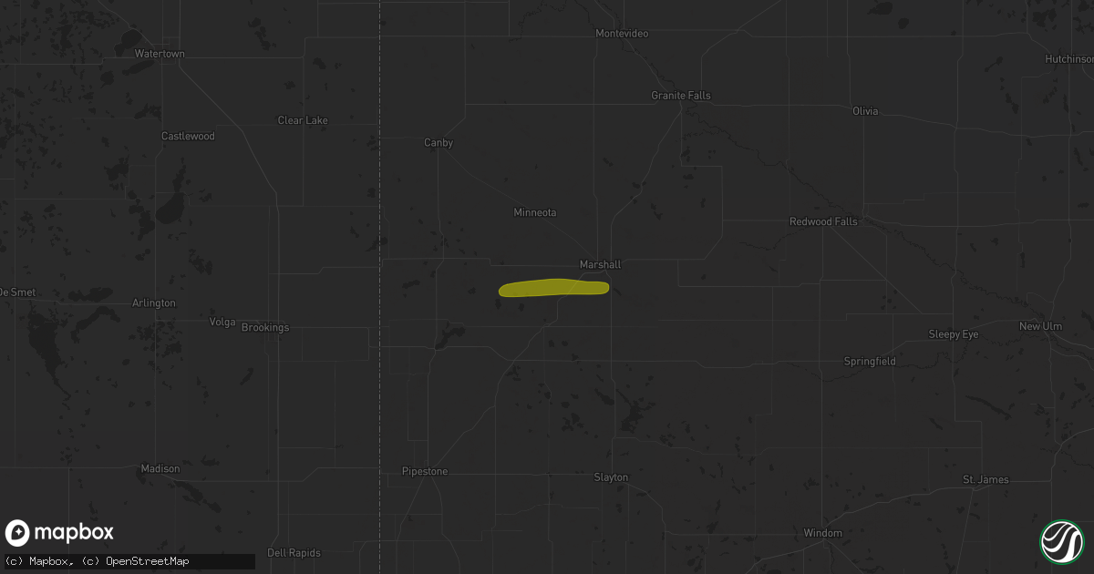 Hail map in Lynd, MN on June 22, 2024