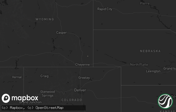 Hail map preview on 06-22-2026