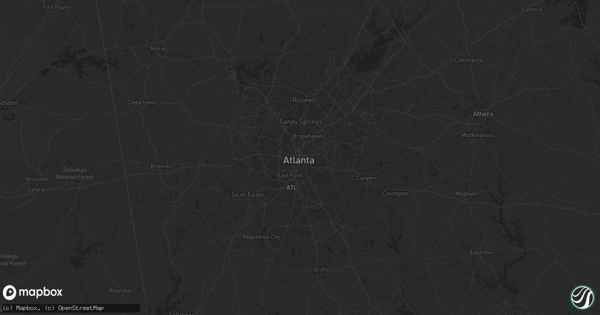 Hail map in Savannah, GA on June 23, 2011