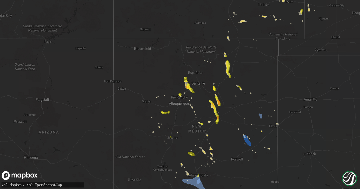 Hail map on June 23, 2020