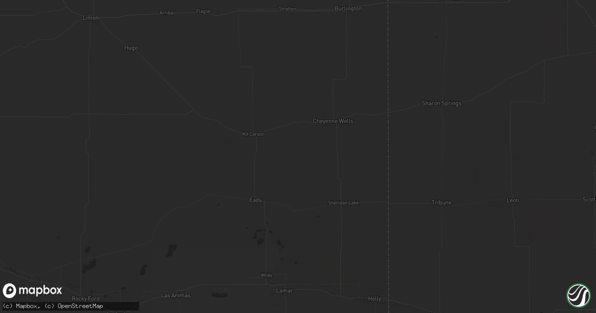 Hail map in Elk City, OK on June 23, 2023