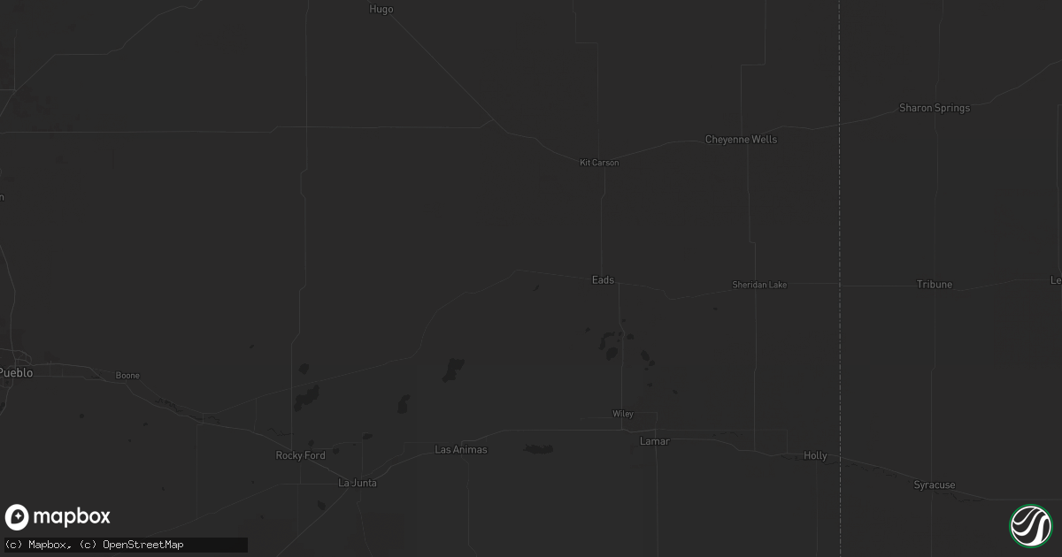 Hail map in Wolfforth, TX on June 23, 2023