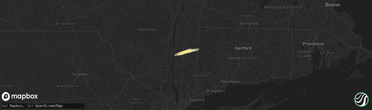 Hail map in Lagrangeville, NY on June 23, 2024