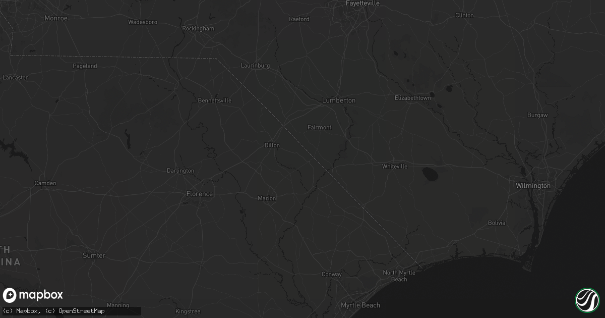 Hail map in Lake View, SC on June 23, 2026