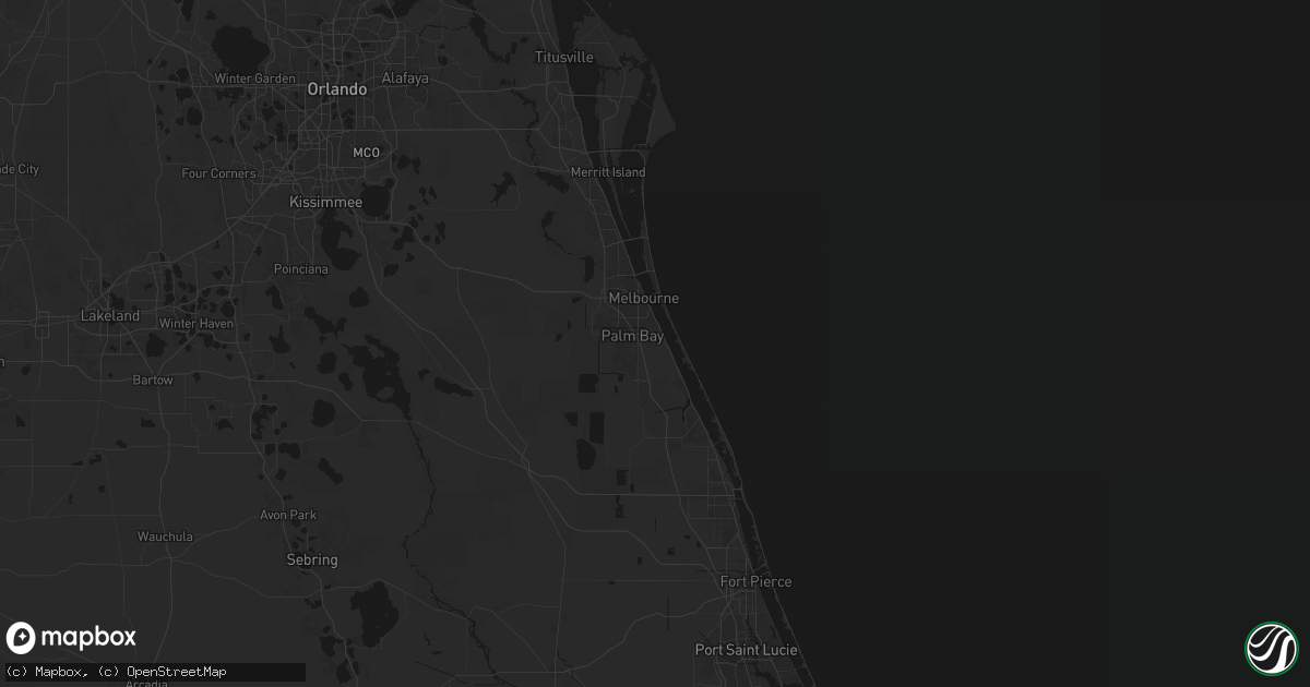 Hail map in Malabar, FL on June 23, 2026