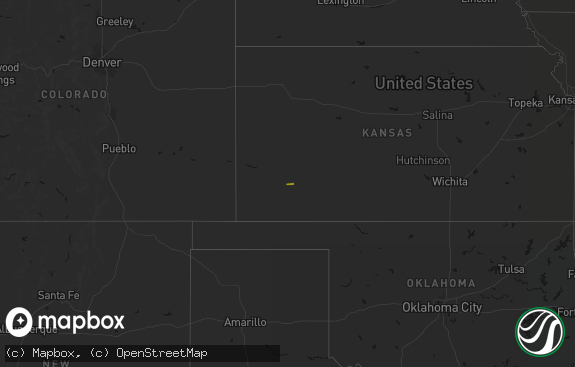 Hail map preview on 06-23-2026