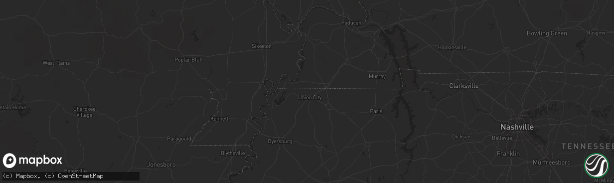 Hail map in Anderson, SC on June 24, 2011