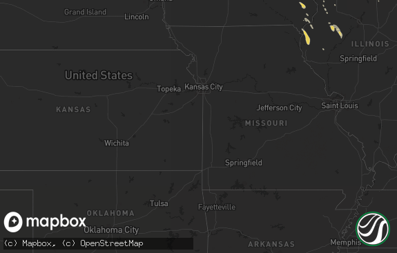 Hail map preview on 06-24-2012