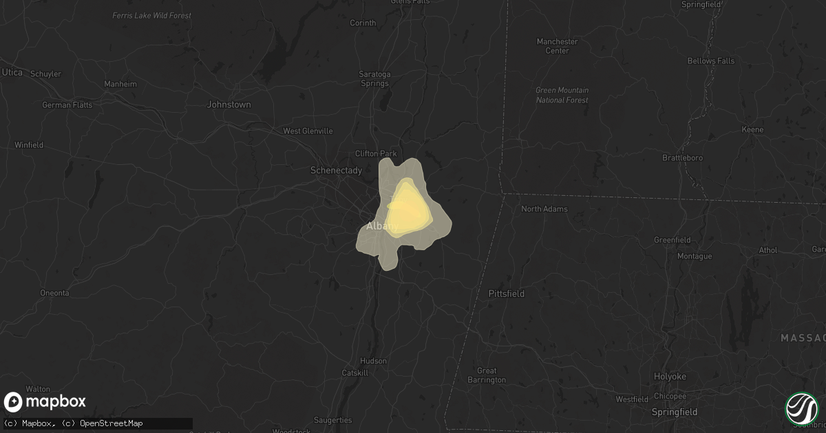 Hail map in Wynantskill, NY on June 24, 2013