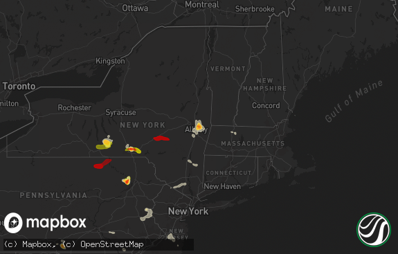 Hail map preview on 06-24-2013