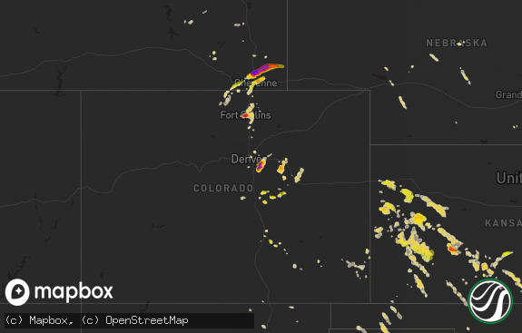 Hail map preview on 06-24-2014