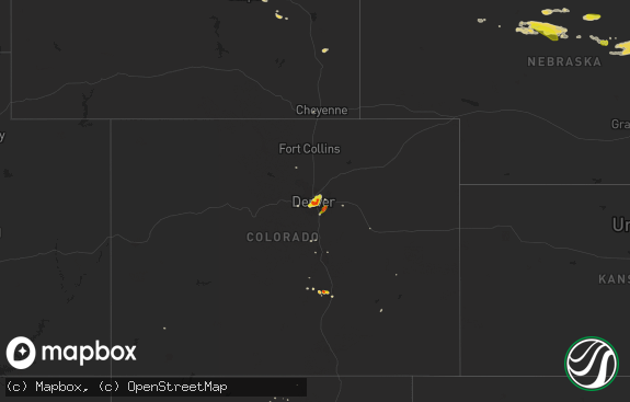 Hail map preview on 06-24-2015