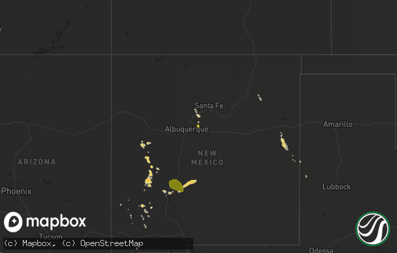 Hail map preview on 06-24-2017