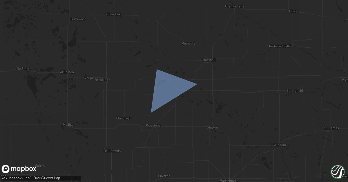 Hail map in Holland, MN on June 24, 2023