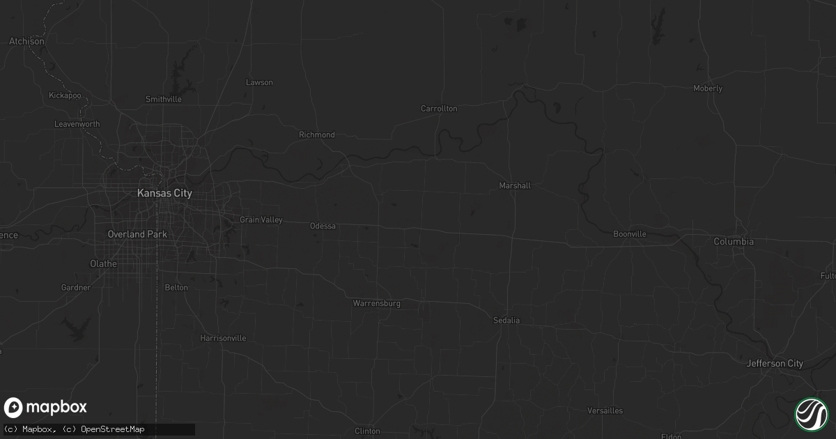 Hail map in Stanhope, IA on June 24, 2023