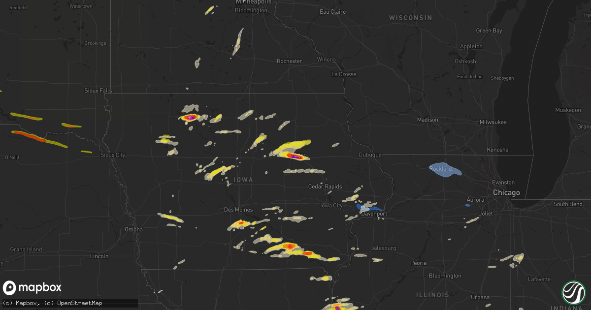 Hail Map On June 24 2023 HailTrace   Sales Meta 