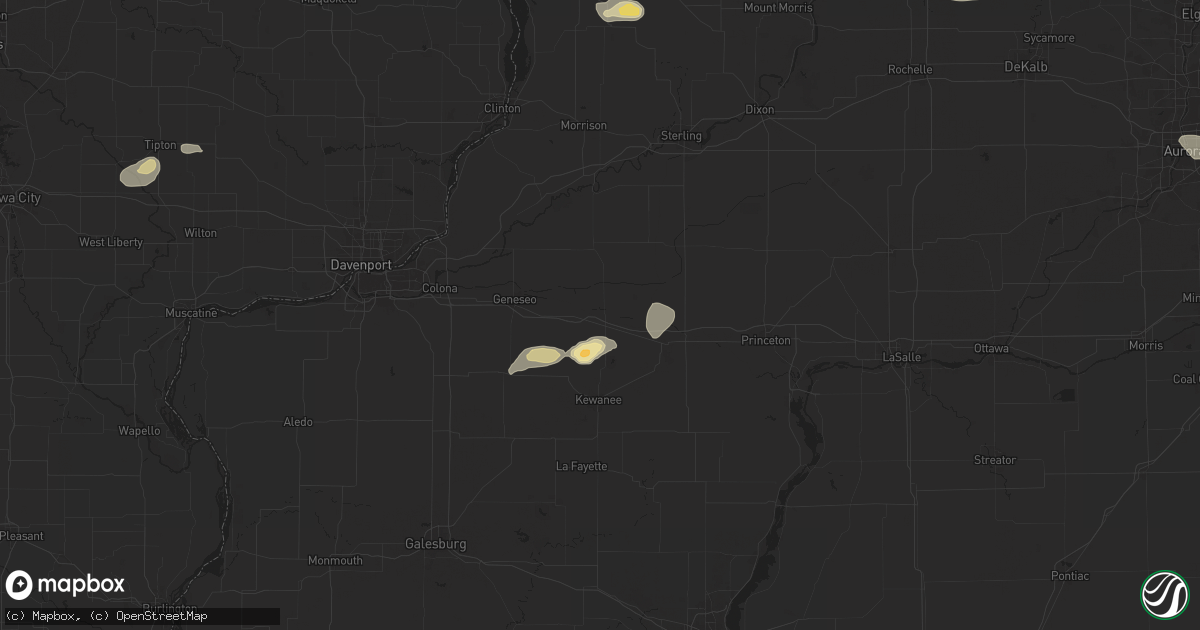 Hail map in Annawan, IL on June 25, 2024