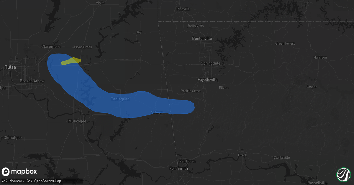 Hail map in Lincoln, AR on June 25, 2026