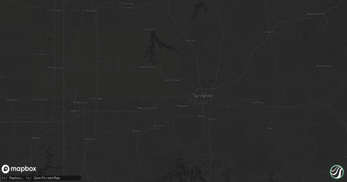 Hail map in Kansas City, MO on June 26, 2011