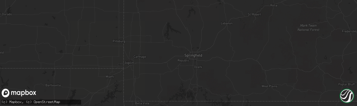 Hail map in Rapid City, SD on June 26, 2011