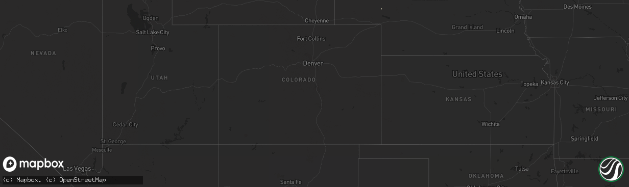 Hail map in Montana on June 26, 2012