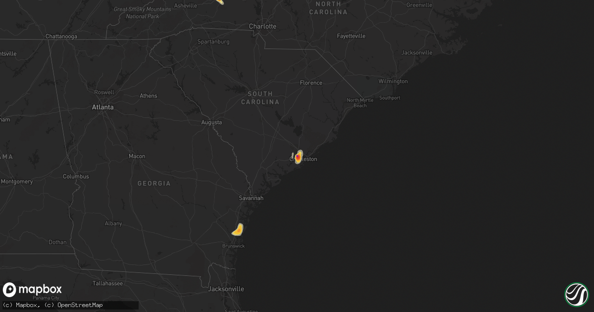 Hail map on June 26, 2013