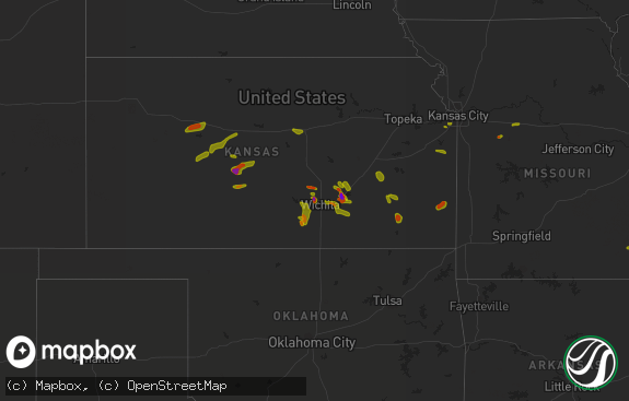 Hail map preview on 06-26-2018