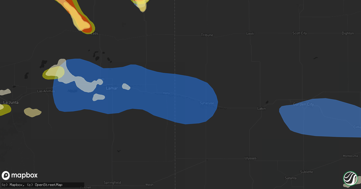 Hail map in Coolidge, KS on June 26, 2026