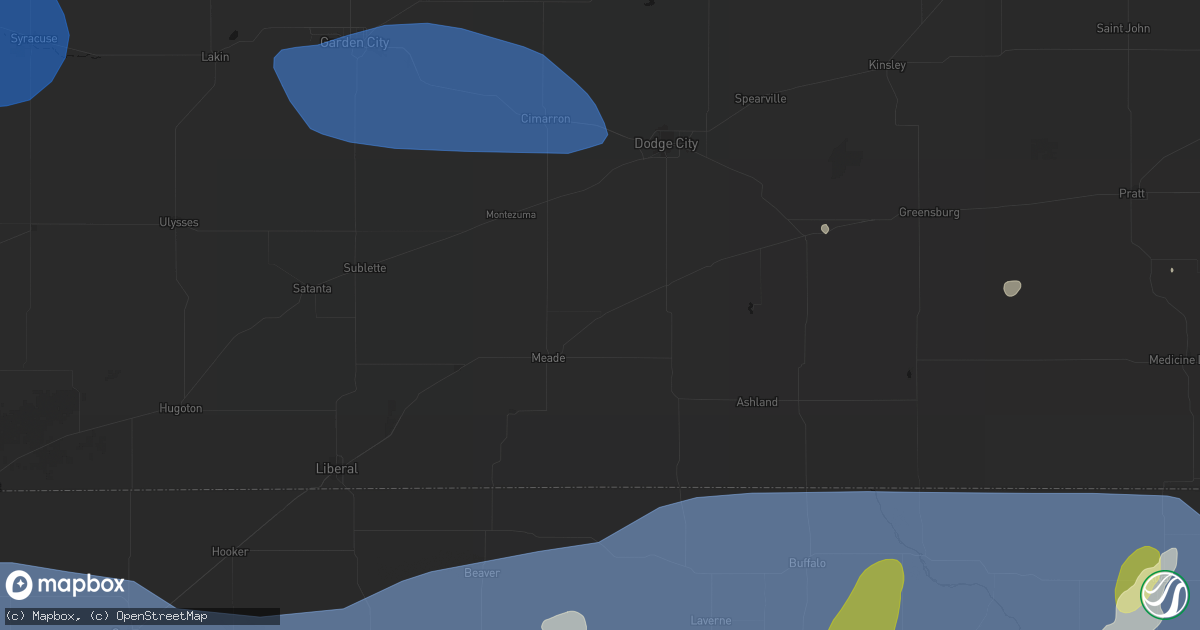 Hail map in Fowler, KS on June 26, 2026