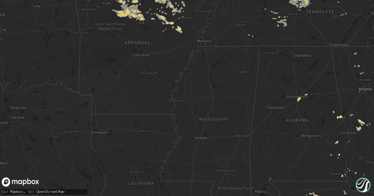 Hail map in Colorado on June 27, 2011