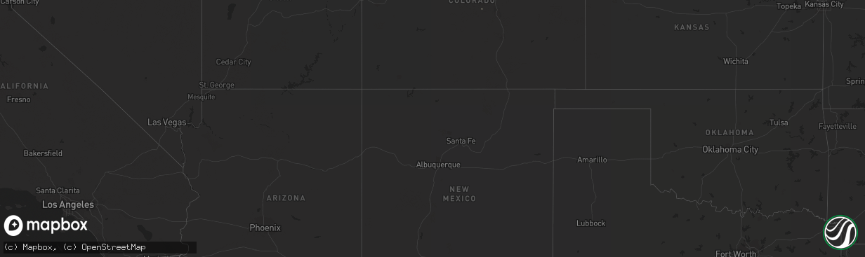 Hail map in Arizona on June 27, 2012