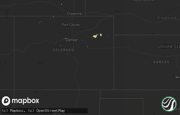 Hail map preview on 06-27-2012
