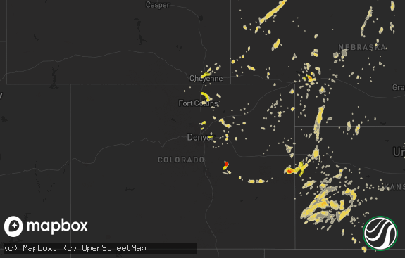 Hail map preview on 06-27-2014