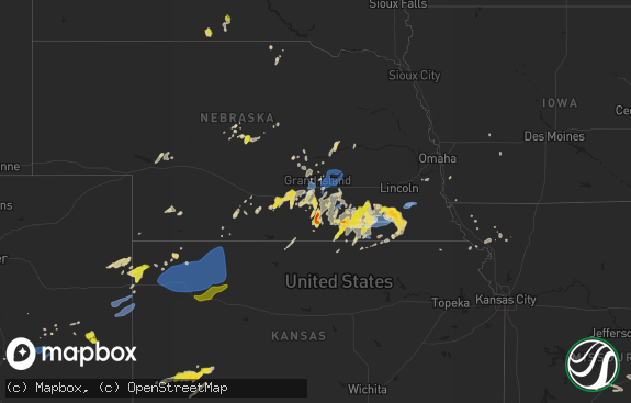 Hail map preview on 06-27-2020