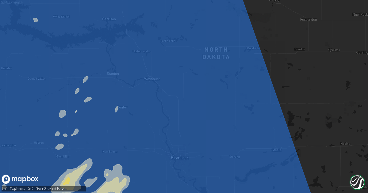 Hail map in Wilton, ND on June 27, 2026