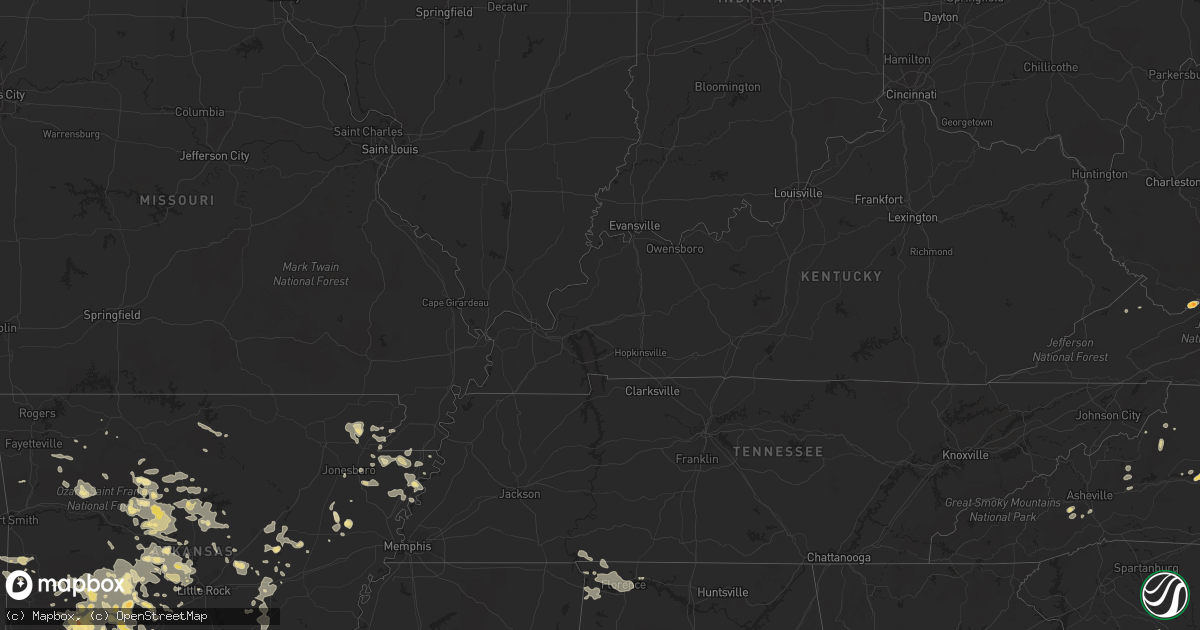 Hail map in Georgia on June 28, 2011