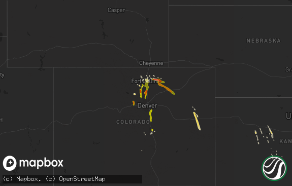 Hail map preview on 06-28-2013