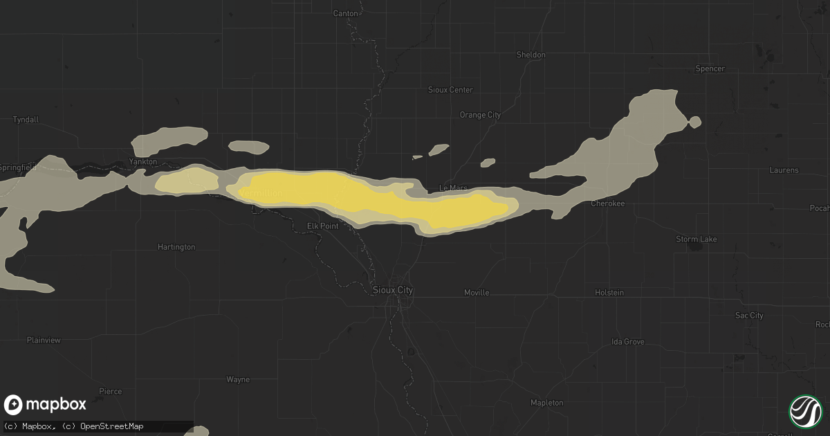 Hail map in Merrill, IA on June 28, 2014