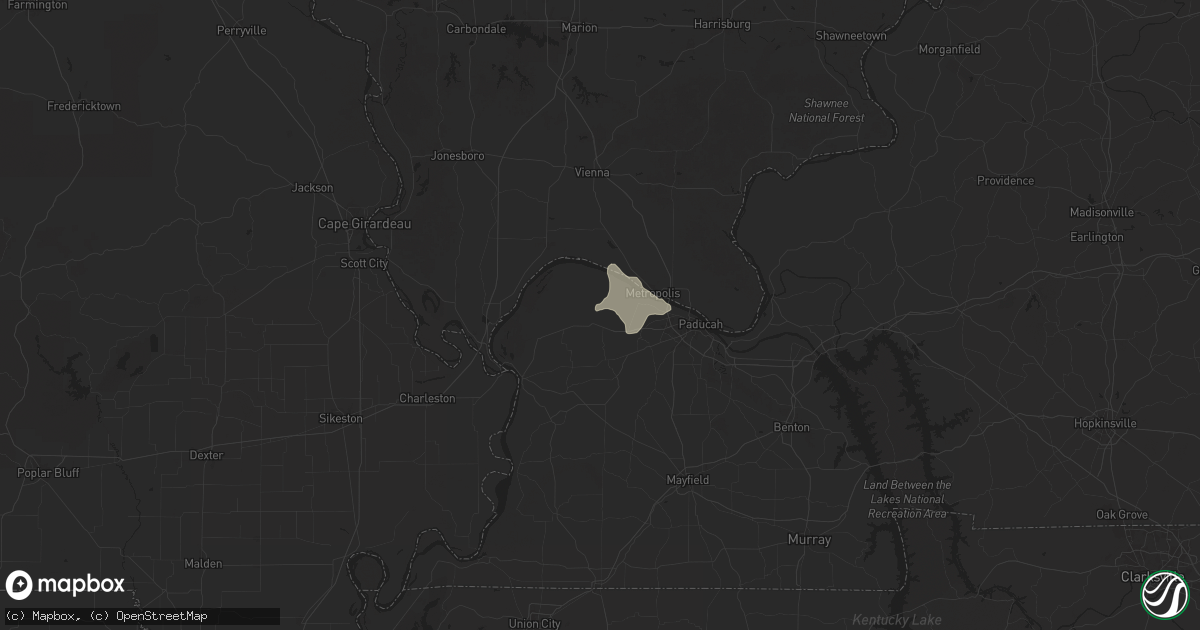 Hail map in Kevil, KY on June 28, 2025