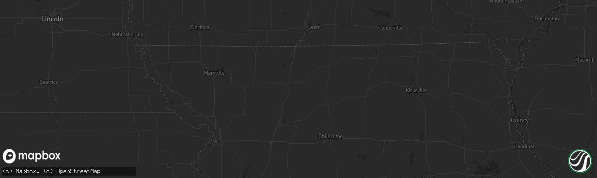 Hail map in Glasgow, MT on June 29, 2011