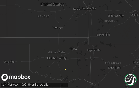 Hail map preview on 06-29-2011