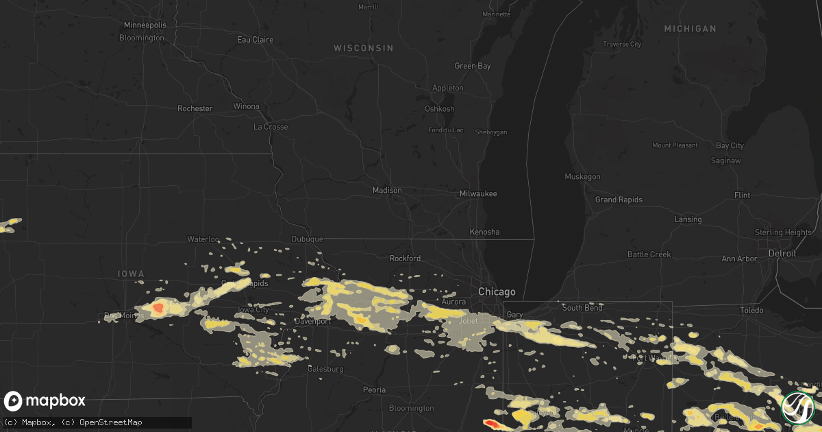 Hail map in North Dakota on June 29, 2012