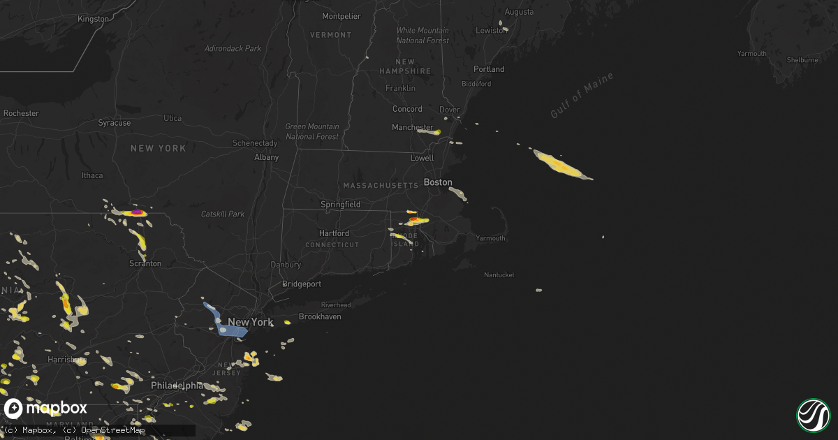 Hail map on June 29, 2019
