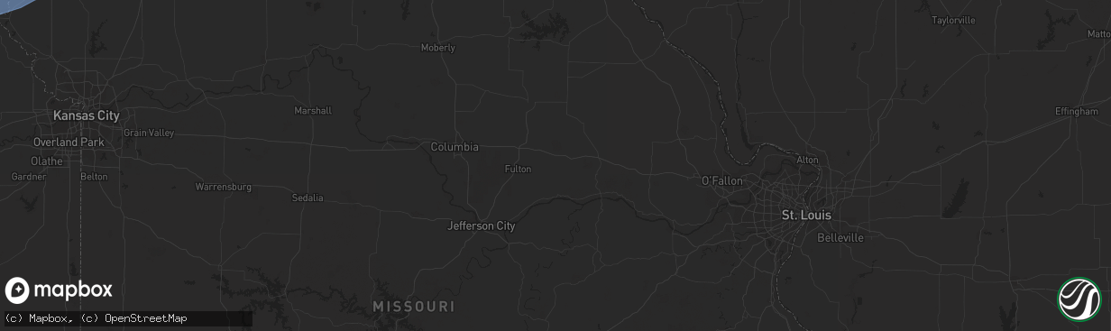 Hail map in Frankfort, KS on June 29, 2023