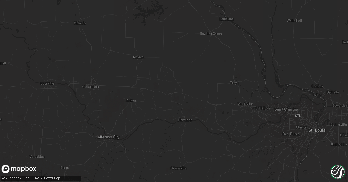 Hail map in Keokuk, IA on June 29, 2023