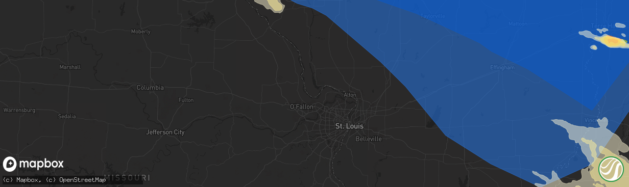 Hail map in Pekin, IL on June 29, 2023