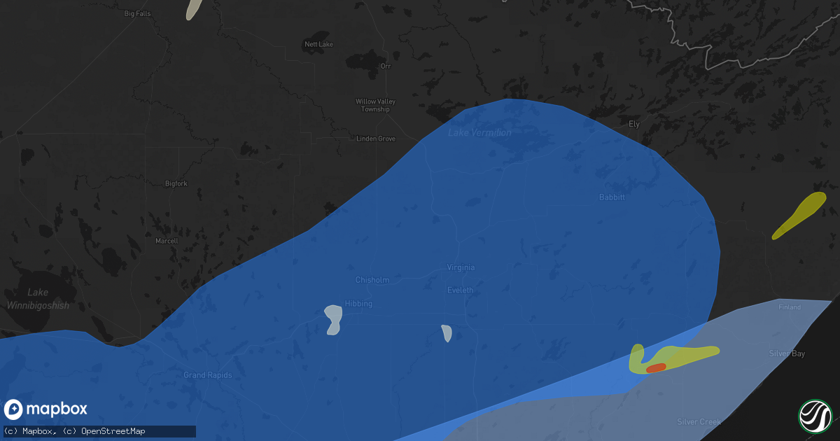 Hail map in Britt, MN on June 29, 2026