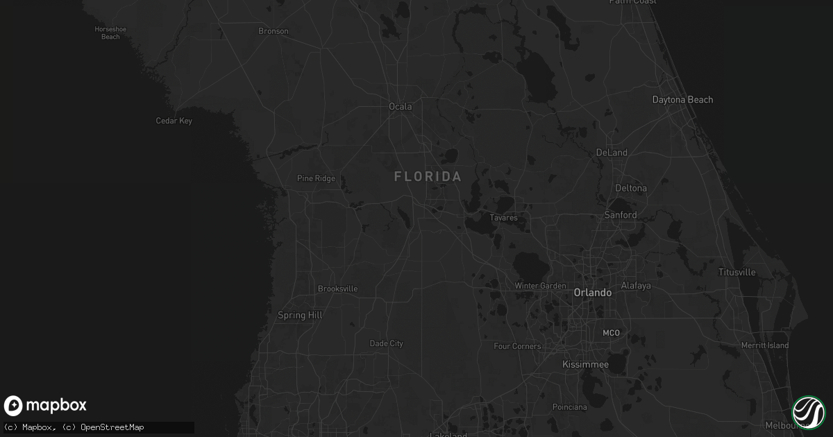 Hail map in Coleman, FL on June 29, 2026