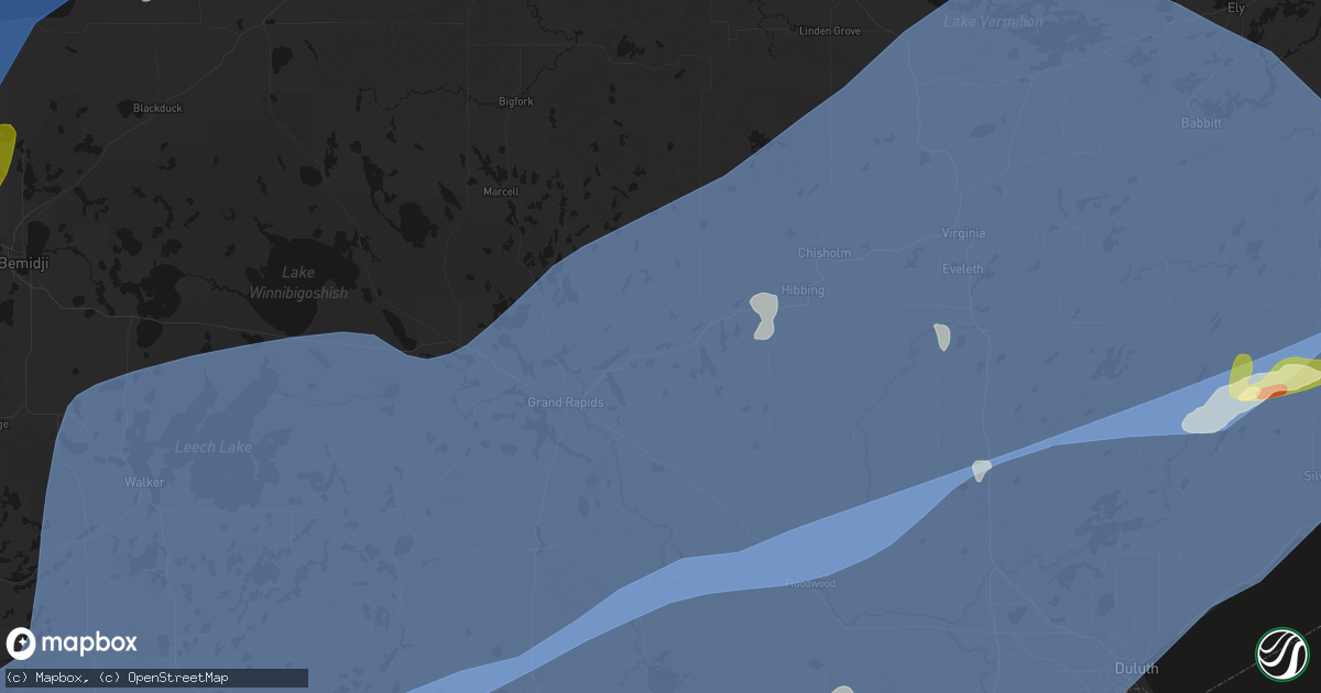 Hail map in Marble, MN on June 29, 2026